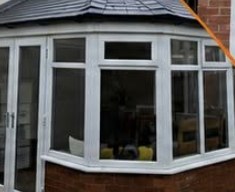 Completed conservatory
